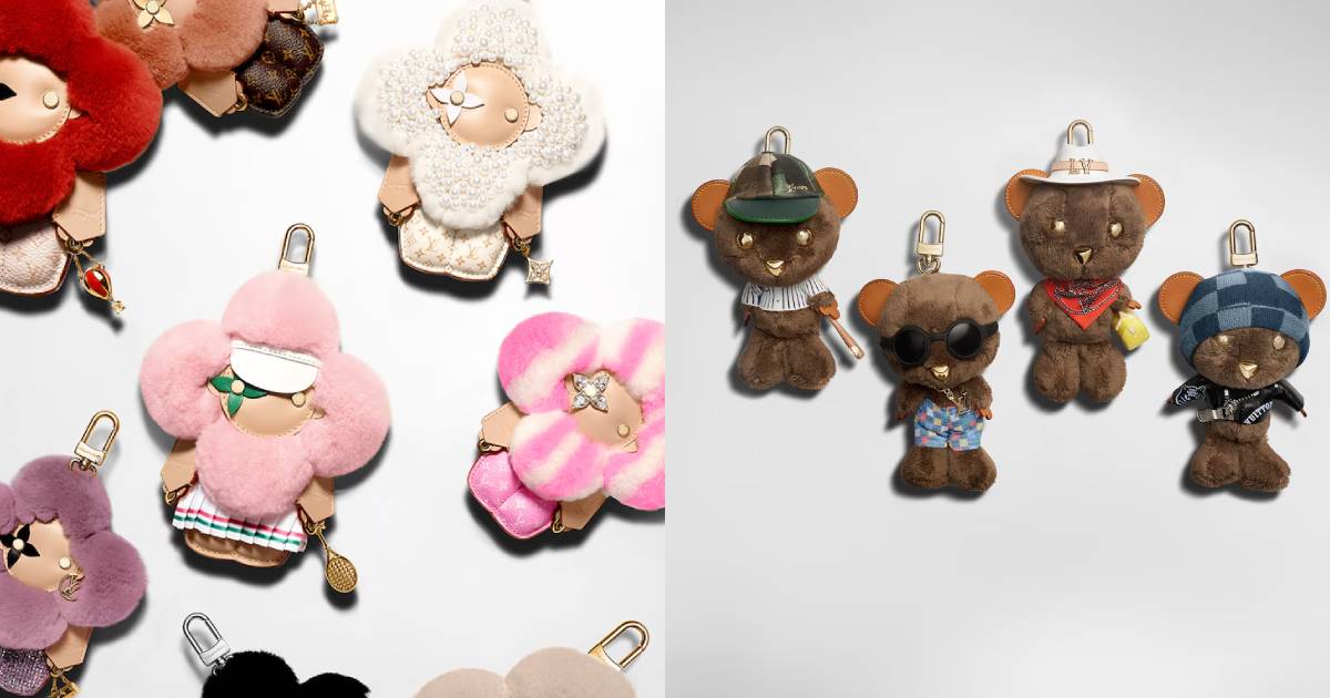 Icons in Miniature: Louis Vuitton Enters the Designer Charm Craze with Plush Precision